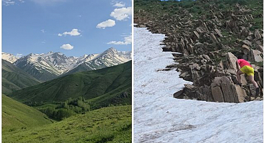 Aynı günde iki mevsim birden yaşandı