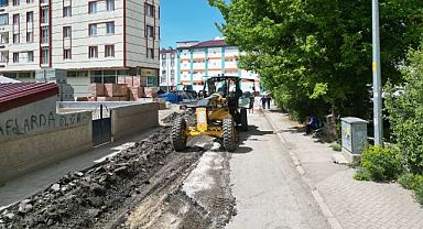 Aziziye’de asfalt seferberliği başladı
