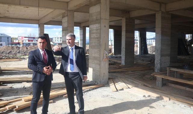 Bakan Yardımcısı Tarıkdaroğlu, huzurevi projesini yerinde inceledi   