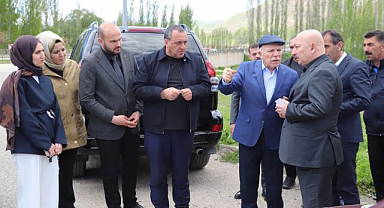 Başkan Sekmen Narman’daki çalışmaları yerinde inceledi