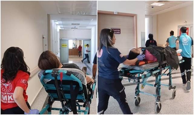 Bir anda ortaya çıktı kazaya neden oldu