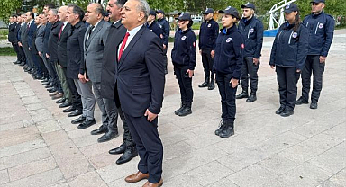 Ceza infaz personeli için anlamlı tören