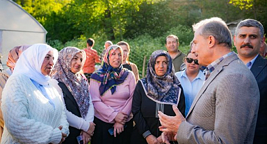 Çiftçilere 362 bin sebze fidesi desteği