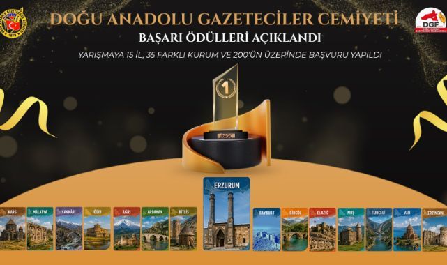 DAGC’den gazetecilere çifte bayram! Ödül gecesi 24 Temmuz’da