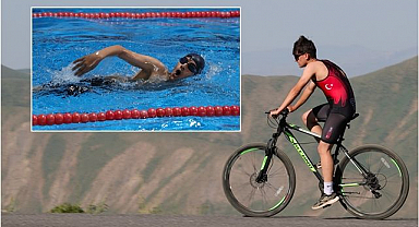 Duatlon ve triatlon sporcuları, müsabakalara yüksek rakımda hazırlanıyor