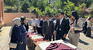El emeği göz nuru eserler sergilendi