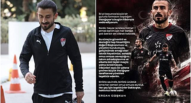 Ercan Coşkun Elazığspor’a veda etti