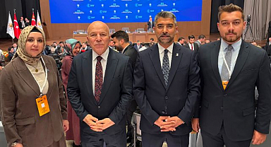  Erzurum AK Parti teşkilatı, 180. genişletilmiş İl Başkanları Toplantısı'na katıldı