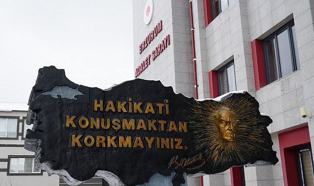 Erzurum’da adalet süreçlerine ilişkin dikkat çeken