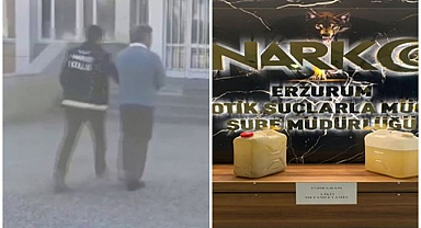 Erzurum'da dev uyuşturucu operasyonu   