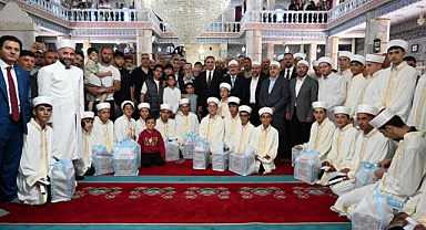 Erzurum’da hafızlık tören