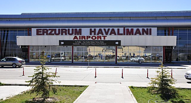Erzurum Havalimanı’nda yolcu trafiği 100 bini geçti
