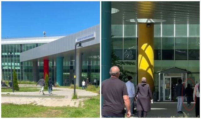 Erzurum'da YKS heyecanı: Adaylar sınava son anda yetişti