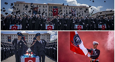 Erzurum POMEM’de 703 polis adayı mezun oldu