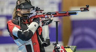 Erzurumlu milli atıcı Damla Köse, Olimpiyat kotası için hazırlanıyor