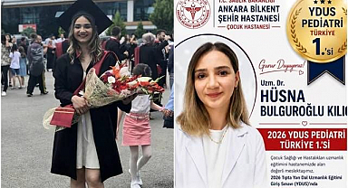 Genç doktordan gururlandıran başarı