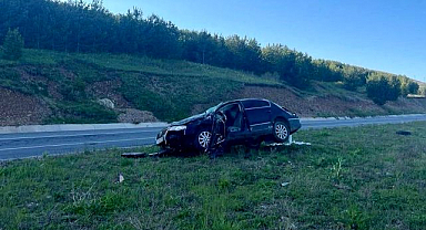 Göle karayolunda trafik kazası; 1 ölü