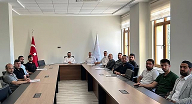 Görev yeri değişen müftü için veda buluşması