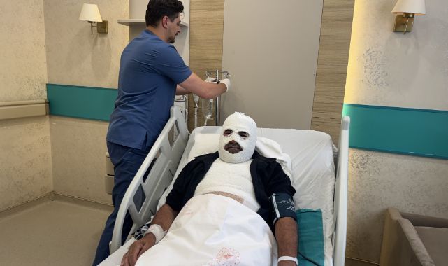 Erzurum'da hararet yapan araç kabusu yaşattı