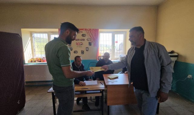 İstifanın ardından yeni muhtar seçildi