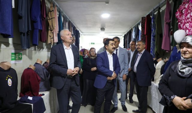 Kadınlar el emeği ürünleri sergilendi