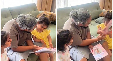 Karne heyecanında sevimli karışıklık