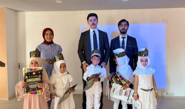 Kaymakam miniklerin heyecanına ortak oldu   