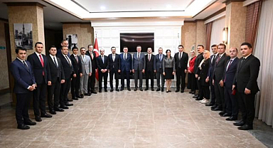 Kaymakamlara veda yemeği   