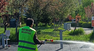 Kene riskine karşı ilaçlama uygulaması