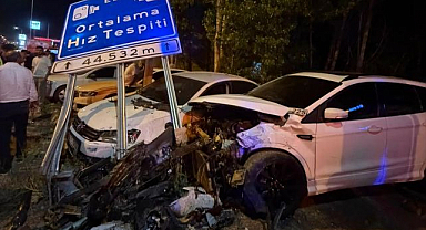 Kontrolden çıkan otomobil dehşet saçtı!