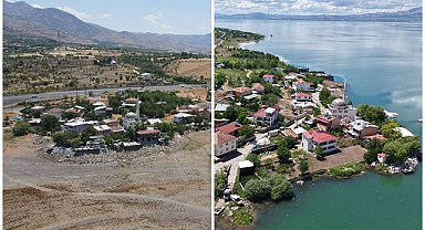 Kuraklığın izleri silindi, havza yeniden sulara gömüldü
