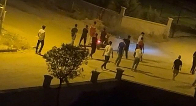 Mahallede kavga paniği