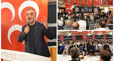 MHP Oltu İlçe Kongresi'nde Vedat Sağlam güven tazeledi
