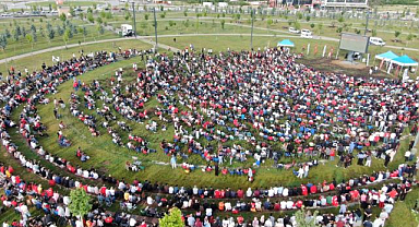 Milli heyecanı hep beraber yaşadılar