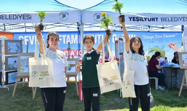 Öğrencilerden çevre için anlamlı yarışmalar