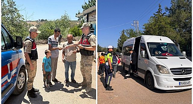 Okul servislerine jandarmadan sıkı denetim