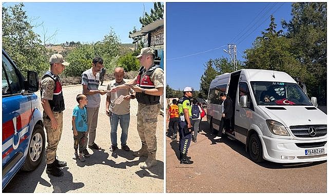 Okul servislerine jandarmadan sıkı denetim