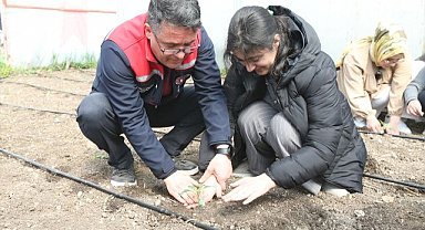 Özel çocuklar toprakla buluştu