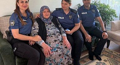 Şehit ailesini unutmadılar