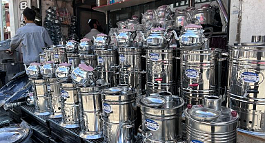 Semaver ve mangal satışlarında yaz hareketliliği