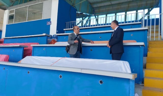 Stadyum yeni sezona hazırlanıyor