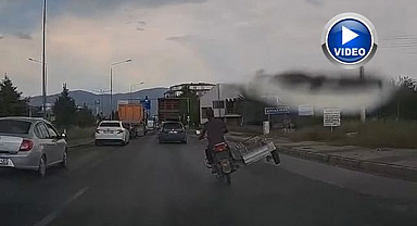 Tehlikeli yolculuk kamerada