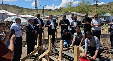 Temeli dualarla atıldı