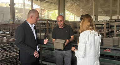 Tuğla fabrikasına çevre denetimi