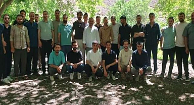 Umre yarışmacılarına moral pikniği