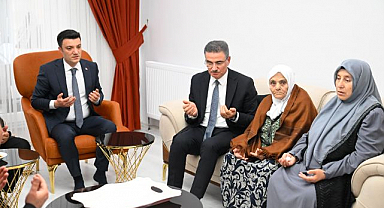 Vali Baruş’tan Şehit Ailesi ve Gaziye Ziyaret