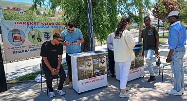 Vatandaşlara denge ve kuvvet testleri uygulanıyor