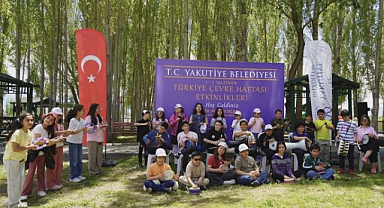 Yakutiye'de çocuklar sıfır atık şenliği