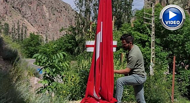 Yere düşen bayrak için seferber oldular