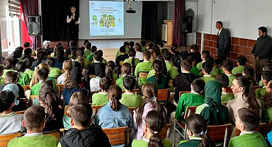 587 öğrenciye doğa eğitimi verildi